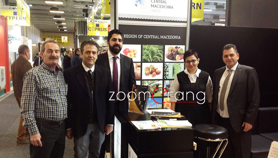 Ο Κώστας Καλαϊτζίδης στην έκθεση Fruit Logistica του Βερολίνου με στόχο τη διεθνή προβολή των προϊόντων της Ημαθίας
