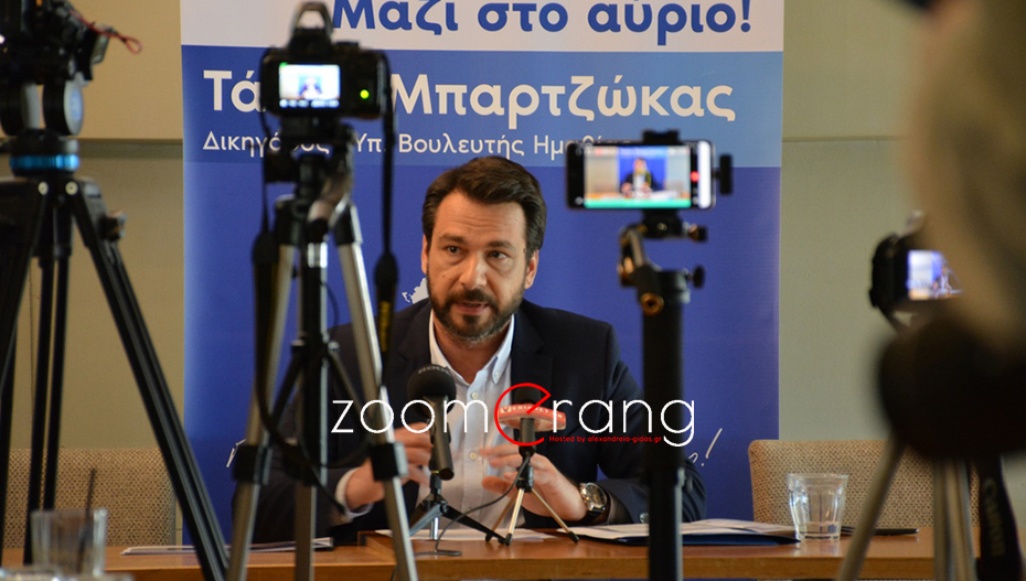 Οι στόχοι του Τάσου Μπαρτζώκα για τη νέα τετραετία – τι είπε στη συνέντευξη τύπου στην Ελιά