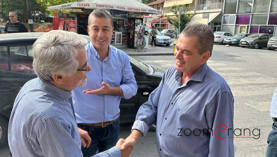 Στην Αλεξάνδρεια ο Κώστας Καλαϊτζίδης – πέρασε από την αγορά, συναντήθηκε με φίλους